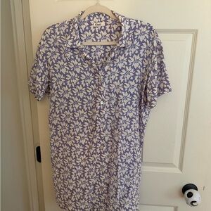Kinda Purple Floral Women's Dress